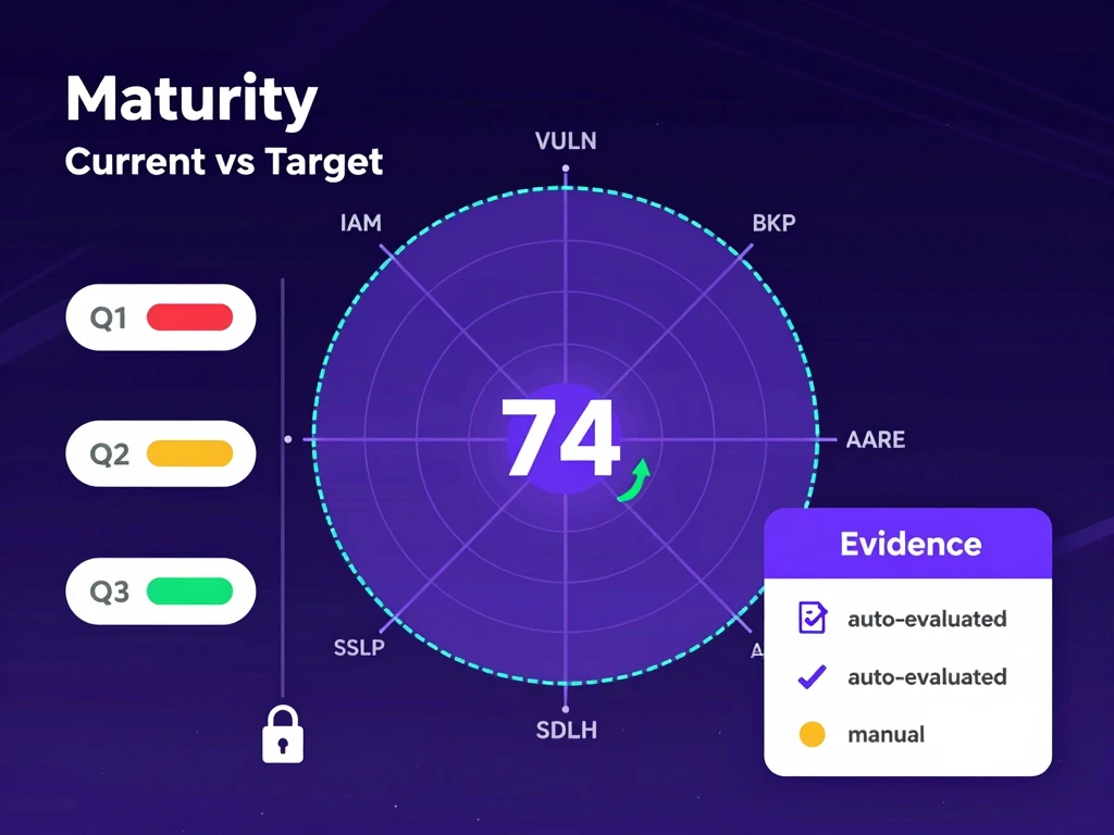 Introducing the Security Maturity Dashboard: prove progress, not just compliance