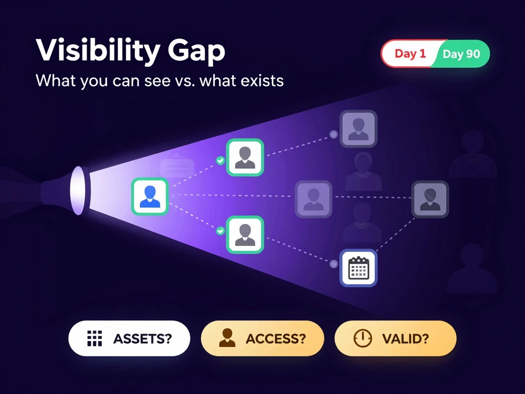 The Visibility Gap: What CISOs Actually Find on Day One