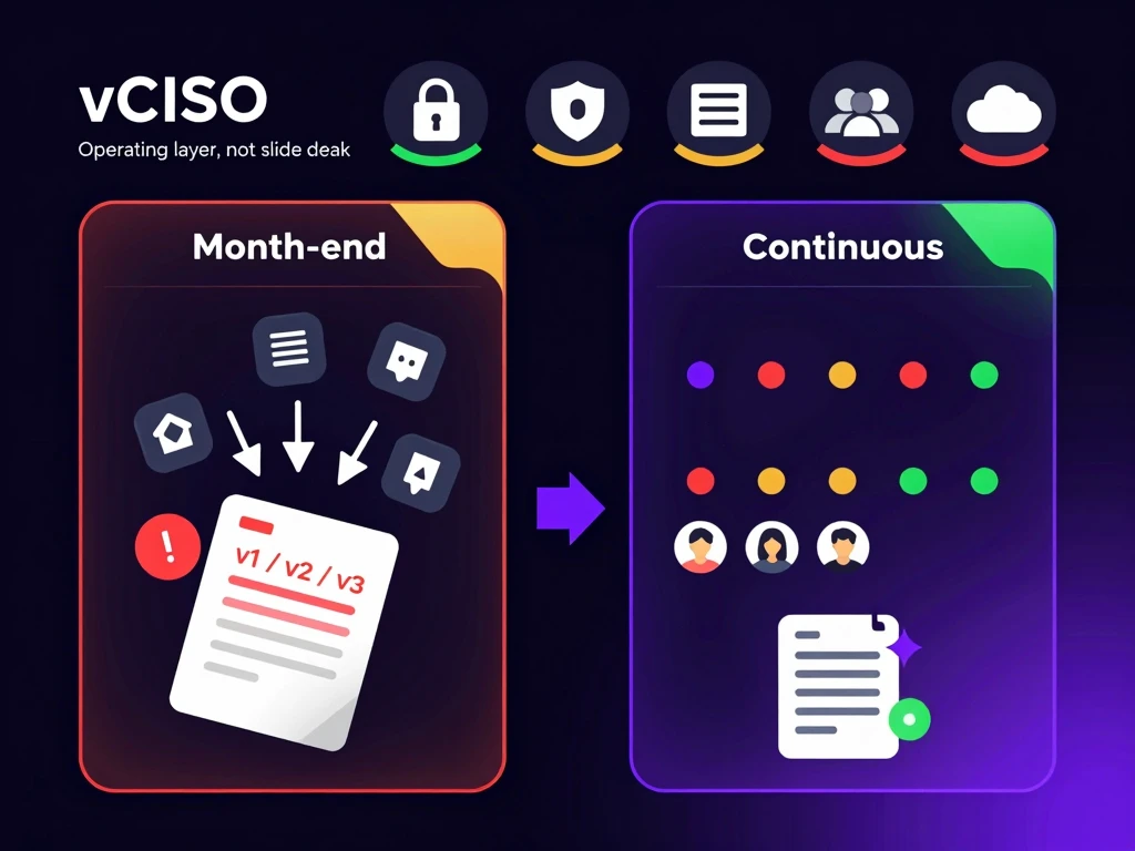 Stop paying your vCISO to rebuild the same board report every month