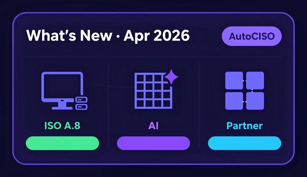 What's New in AutoCISO — April 2026